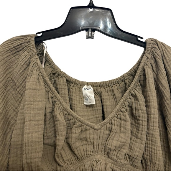 Chic Earth-Toned Blouse by Anko - Picture 5 of 5